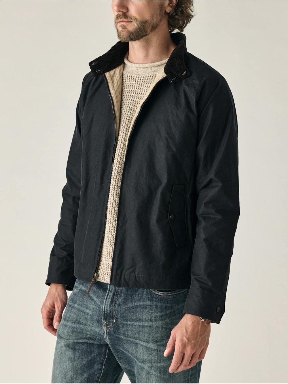 Flint and Tinder Waxed Harrington Lined Jacket $268 MSRP